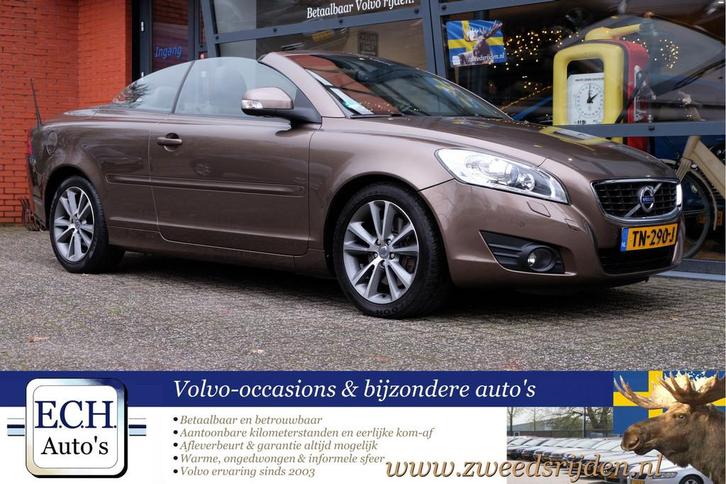 Volvo C70 Convertible 2.0 D3 150 pk Aut. 5-cilinder, Summum,, Auto's, Volvo, Bedrijf, Te koop, C70, ABS, Airbags, Airconditioning
