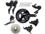 Shimano 105 disc groepset | NIEUW | incl schijven, Fietsen en Brommers, Fietsonderdelen, Nieuw, Overige typen, Racefiets, Shimano 105