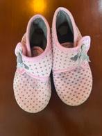 Roze slofjes met stippen, maat 30, Ophalen of Verzenden, Gebruikt, Meisje, Slofjes