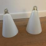 2 Ilu Holland TeePee kegel pyramide lamp tafellamp vintage, Huis en Inrichting, Glas, Ophalen