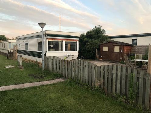 Stacaravan met staanplaats te Strijen, Caravans en Kamperen, Stacaravans, Ophalen