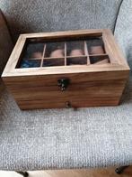 Sieraden/horloge  kistje, Huis en Inrichting, Ophalen of Verzenden, Zo goed als nieuw, Minder dan 50 cm, Minder dan 50 cm