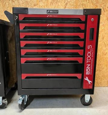 XXXL Gereedschapswagen. 7 laden GEVULD! RVS werkblad! NIEUW! beschikbaar voor biedingen