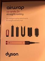 Nieuwe Dyson Airwrap Co-anda 2x Straight + Wavy Ceramic Pink, Ophalen of Verzenden, Nieuw, Haarverzorging