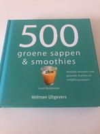500 Groene Sappen & Smoothies - Gezond Koken, Voorgerechten en Soepen, Ophalen of Verzenden, Zo goed als nieuw, Gezond koken
