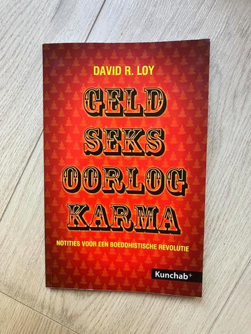 Geld seks oorlog karma - David R. Loy beschikbaar voor biedingen