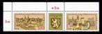 Duitsland, DDR, Stad Gera, Mi. 2153-2154 zf strip, postfris, Verzenden, DDR, Postfris