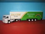 Jacobs-Cafe-Mild  MAN  met  oplegger  Herpa, Ophalen of Verzenden, Zo goed als nieuw, Bus of Vrachtwagen, Herpa