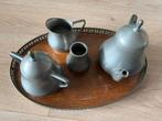 Tinnen Thee servies, Antiek en Kunst, Antiek | Tin, Ophalen of Verzenden