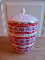 Pip Studio Voorraadpot Roze / Rood, Ophalen of Verzenden, Porselein, Overige stijlen, Overige typen