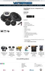 STEG SQL650C 16.5 cm composet / auto speakers 6.5'', Auto diversen, Autospeakers, Hifi-Focus, Aalsmeerderweg 173 1432 CL, Aalsmeer