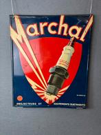 Oud origineel Sev Marchal bougie reclamebord blik geen email, Verzamelen, Merken en Reclamevoorwerpen, Reclamebord, Info@marchal.tv