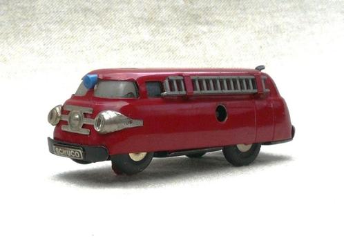 Schuco Varianto 3047 brandweerwagen., Antiek en Kunst, Antiek | Speelgoed, Ophalen of Verzenden