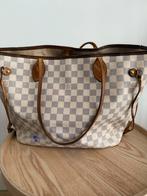 Louis Vuitton Neverfull Azur Medium - Vintage Charme, Ophalen, Gebruikt, Wit, Shopper
