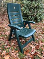 4 Hartman Prestige Tuinstoelen - Groen - Verstelbaar, Tuin en Terras, Tuinstoelen, Ophalen, Gebruikt, Kunststof, Verstelbaar