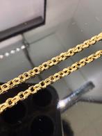Prachtige 14 karaats gouden jasseron ketting, Ophalen of Verzenden, Nieuw, Goud