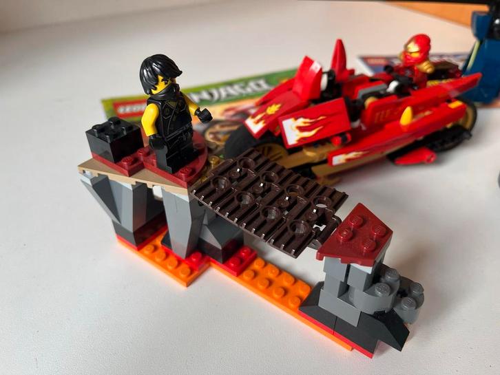 Lego Ninjago Set met Motor en Minifiguren, Kinderen en Baby's, Speelgoed | Duplo en Lego, Zo goed als nieuw, Lego, Complete set