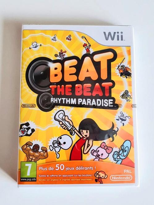 !SEALED! - Wii Beat The Beat Rhythm Paradise, Spelcomputers en Games, Games | Nintendo Wii, Nieuw, Muziek, 1 speler, Vanaf 7 jaar