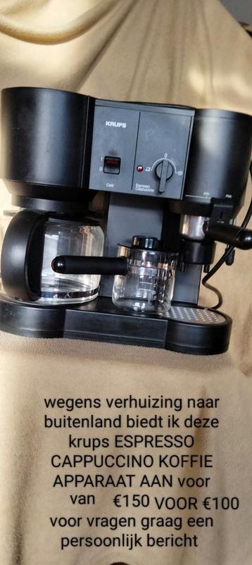 krups expresso koffie machine  beschikbaar voor biedingen