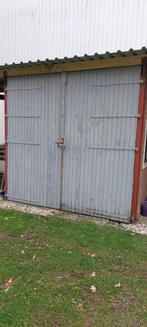 Houten Garagedeur - Gebruikt - Gratis af te halen, Ophalen, Gebruikt, Garagedeur, Hout