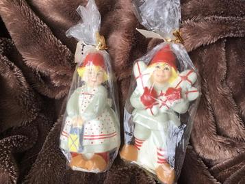 2 Nostalgische Kaarsen- Sia Collection beschikbaar voor biedingen