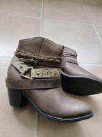Damesschoenen met hakjes maat 37 merk Emilio Lucax, Bruin, Emilio Lucax, Lage of Enkellaarzen, Ophalen of Verzenden