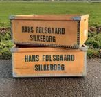 Vintage PLYFA Kisten - (set Deens / Zweeds Plywood Design), Ophalen