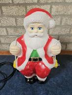 Vintage lichtgevende hangende Kerstman / Santa Claus, Diversen, Kerst, Ophalen of Verzenden, Gebruikt