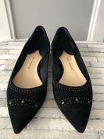 paul andrew zwart suede ballerina flats | 38, Kleding | Dames, Verzenden, Zwart, Ballerina's, Zo goed als nieuw