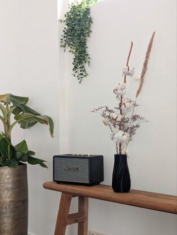 Moderne Design Vaas | Zwart | 18 cm  beschikbaar voor biedingen