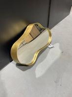 Organische Spiegel - 53x34 cm - Goud, Huis en Inrichting, Woonaccessoires | Spiegels, Ophalen, Zo goed als nieuw, Minder dan 100 cm