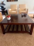 Stijlvolle italiaans kersenhouten salontafel, Huis en Inrichting, Ophalen, 100 tot 150 cm, 50 tot 100 cm, Zo goed als nieuw