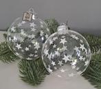 🖤 Twee Geweldige Grote Kerstballen van Riviera Maison, Diversen, Kerst, Ophalen of Verzenden, Nieuw
