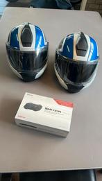 Set van 2 BMW Evo 6 Spirit motorhelmen, maat 54/55 en 58/59., Overige merken, M, Ophalen of Verzenden, Integraalhelm