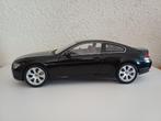 BMW 6 serie Coupe E63 2006 Kyosho Black metallic zie tekst, Hobby en Vrije tijd, Modelauto's | 1:18, Ophalen of Verzenden, Gebruikt