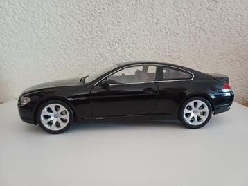 BMW 6 serie Coupe E63 2006 Kyosho Black metallic zie tekst  beschikbaar voor biedingen