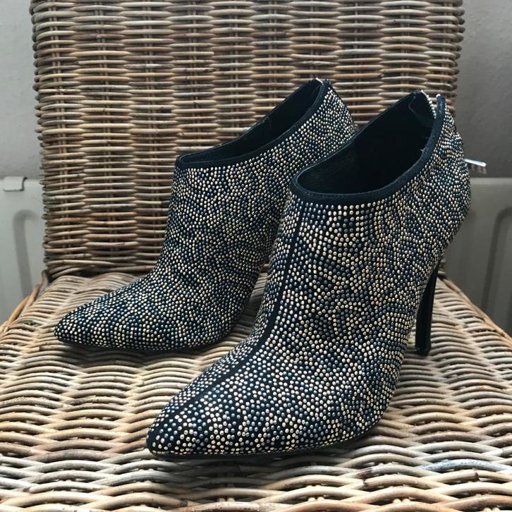 Cavalli high heels mt 39, Kleding | Dames, Schoenen, Zo goed als nieuw, Schoenen met hoge hakken, Zwart, Ophalen of Verzenden