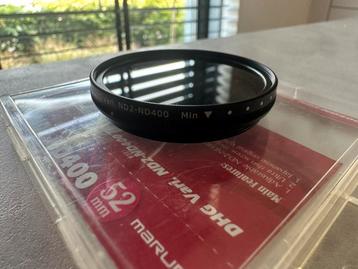 Marumi ND2-ND400 52mm Variabel Grijsfilter – Als nieuw! beschikbaar voor biedingen