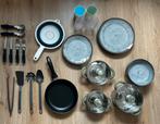 Camping servies 4 persoons, Ophalen of Verzenden, Zo goed als nieuw