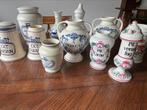 Lot apotheek potten / flessen, 12 stuks, oa van Herr Fayence, Antiek en Kunst, Ophalen of Verzenden