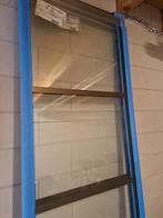 Bronzen schuifdeuren Aluw - Nieuw in verpakking, Doe-het-zelf en Verbouw, Glas en Ramen, Overige typen, Nieuw, Dubbelglas, 160 cm of meer