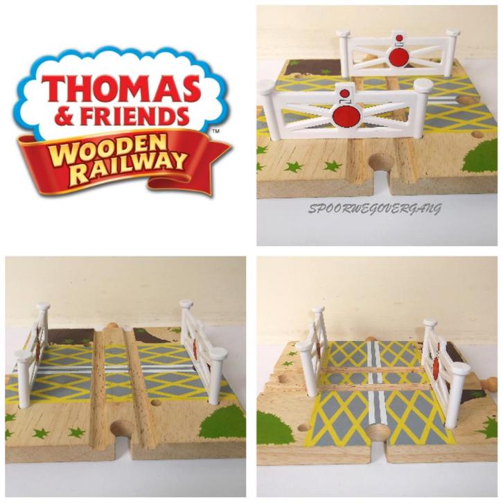Houten Spoorwegovergang voor Treinen, Kinderen en Baby's, Speelgoed | Thomas de Trein, Gebruikt, Ophalen of Verzenden