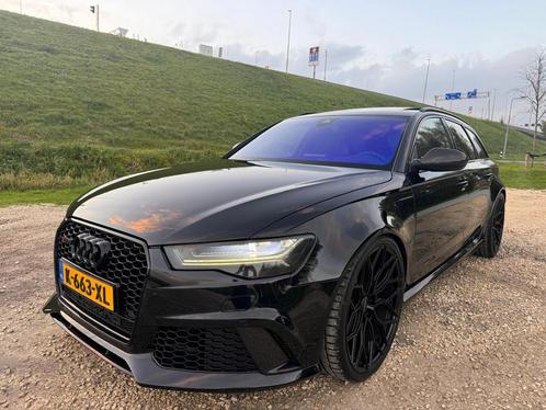 Audi RS6 Voll Carbon Akrapovic HDU Pano Vossen 22inch Uniek!, Auto's, Audi, Bedrijf, RS6, 4x4, ABS, Achteruitrijcamera, Adaptieve lichten