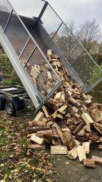 Droog Acacia Haardhout - IBC Krat, Tuin en Terras, Haardhout, 6 m³ of meer, Ophalen of Verzenden, Overige houtsoorten, Blokken