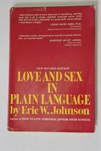 Love and Sex in Plain Language + beoordelingsbrief (1973), Gelezen, Eric W. Johnson, Ophalen of Verzenden