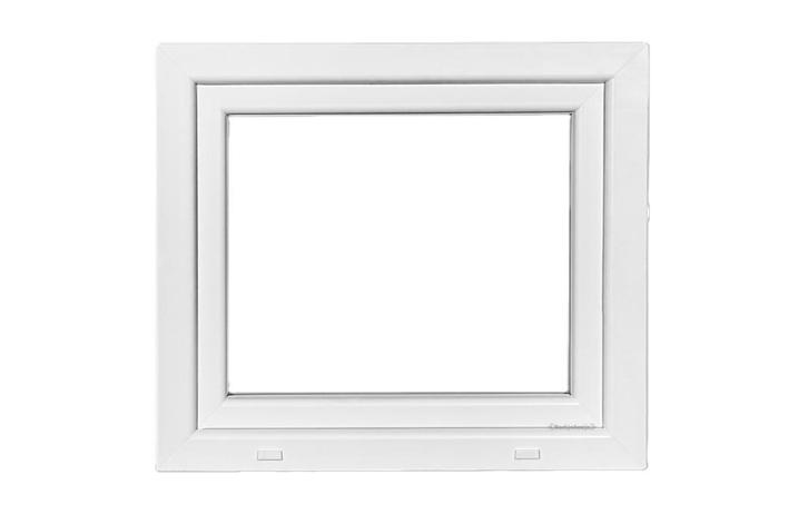 Kunststof Kozijn Draaikiep  B50 H60cm Wit, Doe-het-zelf en Verbouw, Kozijnen en Schuifpuien, Nieuw, Raamkozijn, Kunststof, Inclusief glas