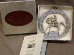 George Washington medaille pewter Fischer Richmond tin, Ophalen of Verzenden, Overige materialen, Buitenland