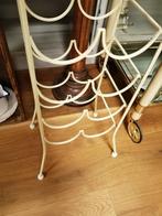 Leuk brocante wijn rek voor 10 flessen 85 cm hoogte breedte, Antiek en Kunst, Ophalen of Verzenden