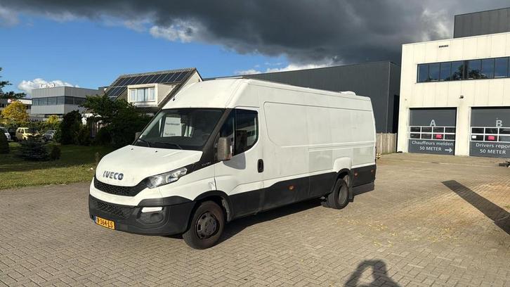 Iveco Daily 35C13V 2.3 410 H3 MAXI AIRCO Dubbel Lucht Wit 20, Auto's, Bestelauto's, Particulier, Te koop, ABS, Centrale vergrendeling