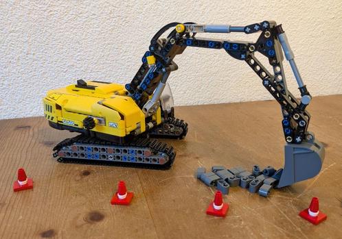Lego Technic: zware graafmachine (42121), Kinderen en Baby's, Speelgoed | Duplo en Lego, Zo goed als nieuw, Lego, Complete set